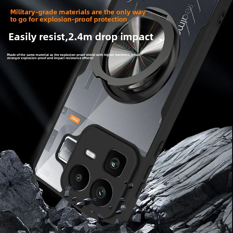 Magnetic Heat Dissipation Hard Silicone Protective Phone Case
