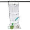Mesh Bathroom Hanging Bag Hanging Shower Caddy Capacity Bathroom Hanging Bag with Hooks for Shower Organization Quick Dry Mesh 5