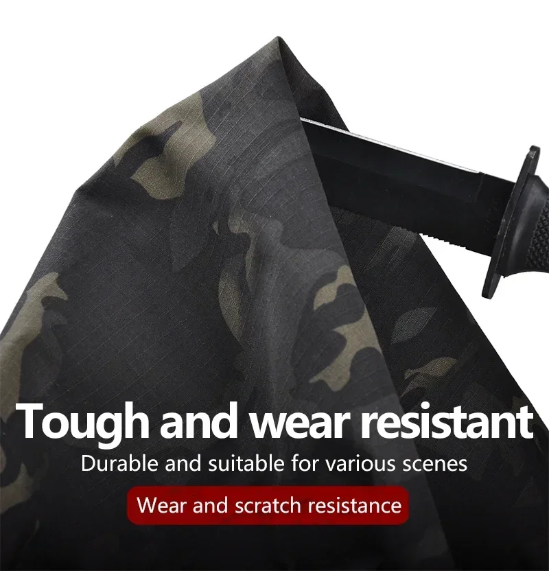 Tactical Pants US Camo Joggers Outdoor Ripstop Cargo Pants Working Clothing Hiking Combat Trousers Men's Streetwear