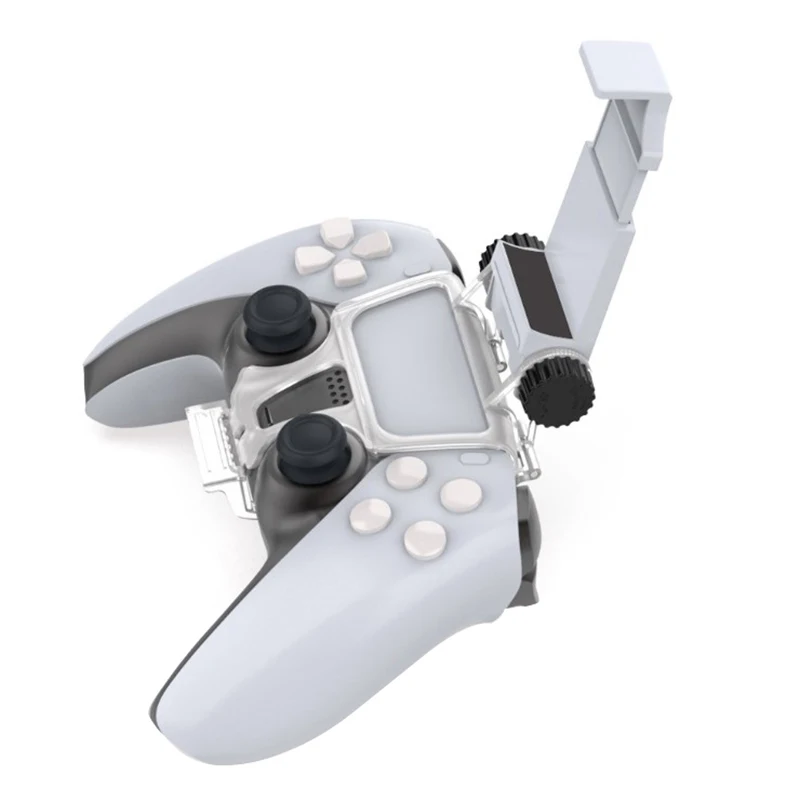 PS5 Controller Accessories Mobile Phone Clamp Clip Holder Grip Mount Stand Bracket Angle Adjustment