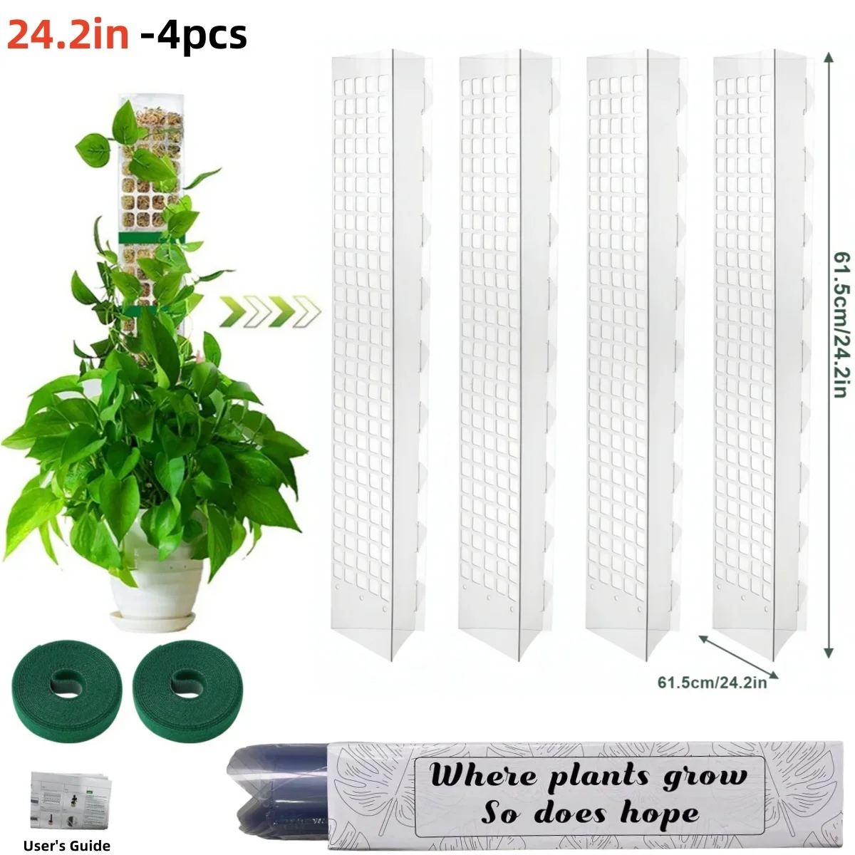 24in 4Pcs-Moss Pole