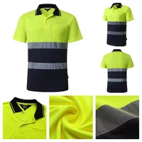 Hi Vis Reflective Summer Polo