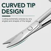 Nail Trimmer Cuticle Remover And Nails Cutter Professional Russian Manicure Inox Stainless Steel Manicure Nail Cuticle Scissors 2