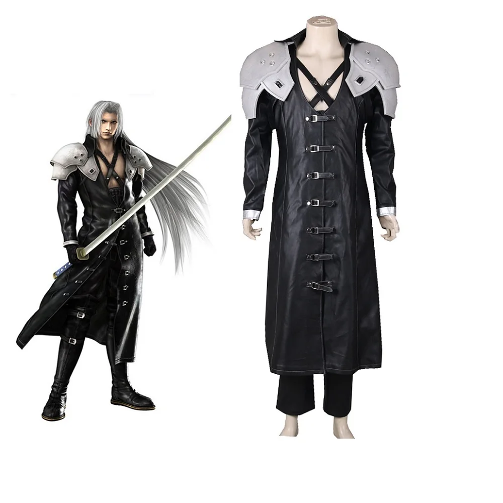

Final Fantasy VII FF7 Sephiroth Cosplay Costumes Outfit Halloween Christmas Uniform Suits Cosplay Anime for Girls