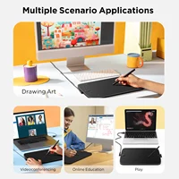 UGEE M908 Graphics Drawing Tablet 10 Inch 8 Hot Keys Scroll Wheel 16K Levels Pressure Compatible for Windows Mac Android - Image 6