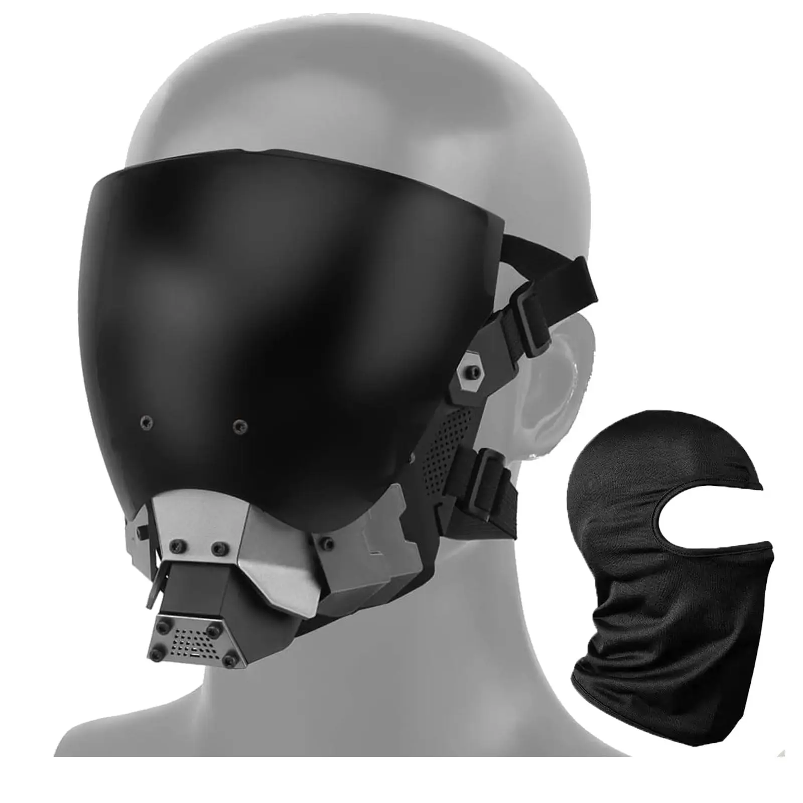 JAUPTOCyberPunkMaskCosplayCoolmaskTechwearMaskhalloween