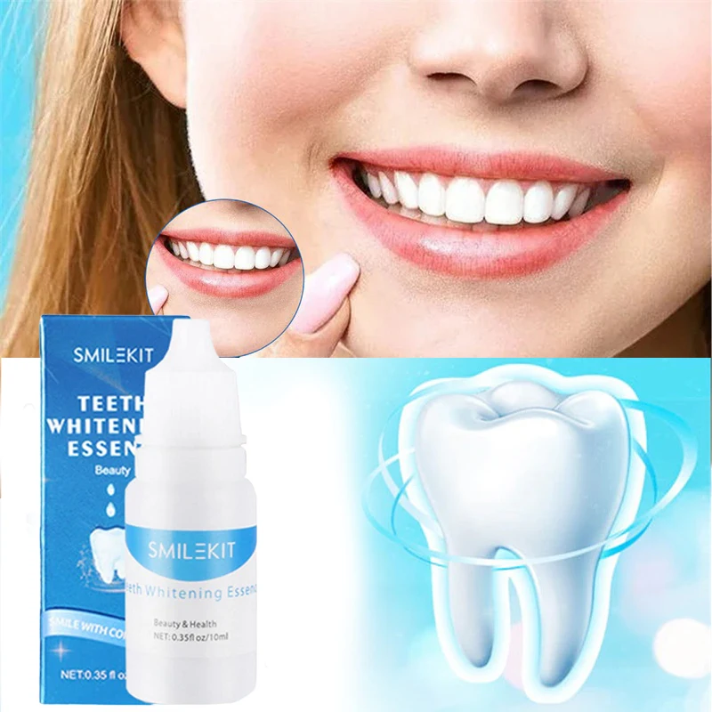 

Teeth Whitening Essence Remove Stains Smoke Coffee Plaque Deep Cleaning Dental Oral Hygiene Fresh Breath Tooth Care Products