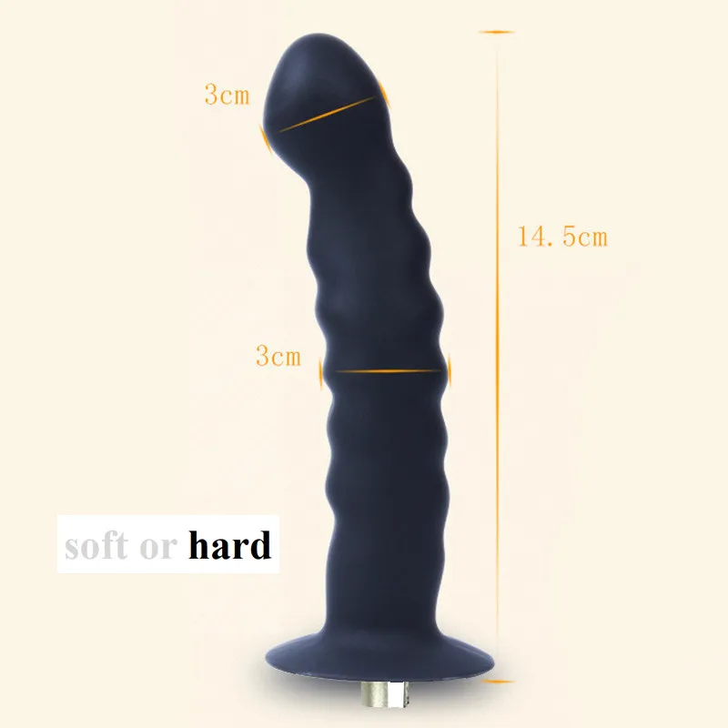Sex Toy Machine Dildo Attachments 3XLR Connector Penis Female Masturbation Men Anal Plug Women Dildo Plugs