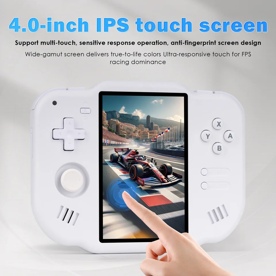 AMPOWN ZERO 40 Handheld Game Console 4'' IPS Multi-touch Screen