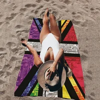 Alfombra de suelo Paul Smith Bath Towel Microfiber Soft Water Absorbing Breathable For Girl Kids Decorative Cartoon Beach Towel 2