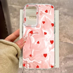 Girls Luxury Colorful Love Heart Phone Case Cover - Samsung A35 (JGsb - Yaxin23)