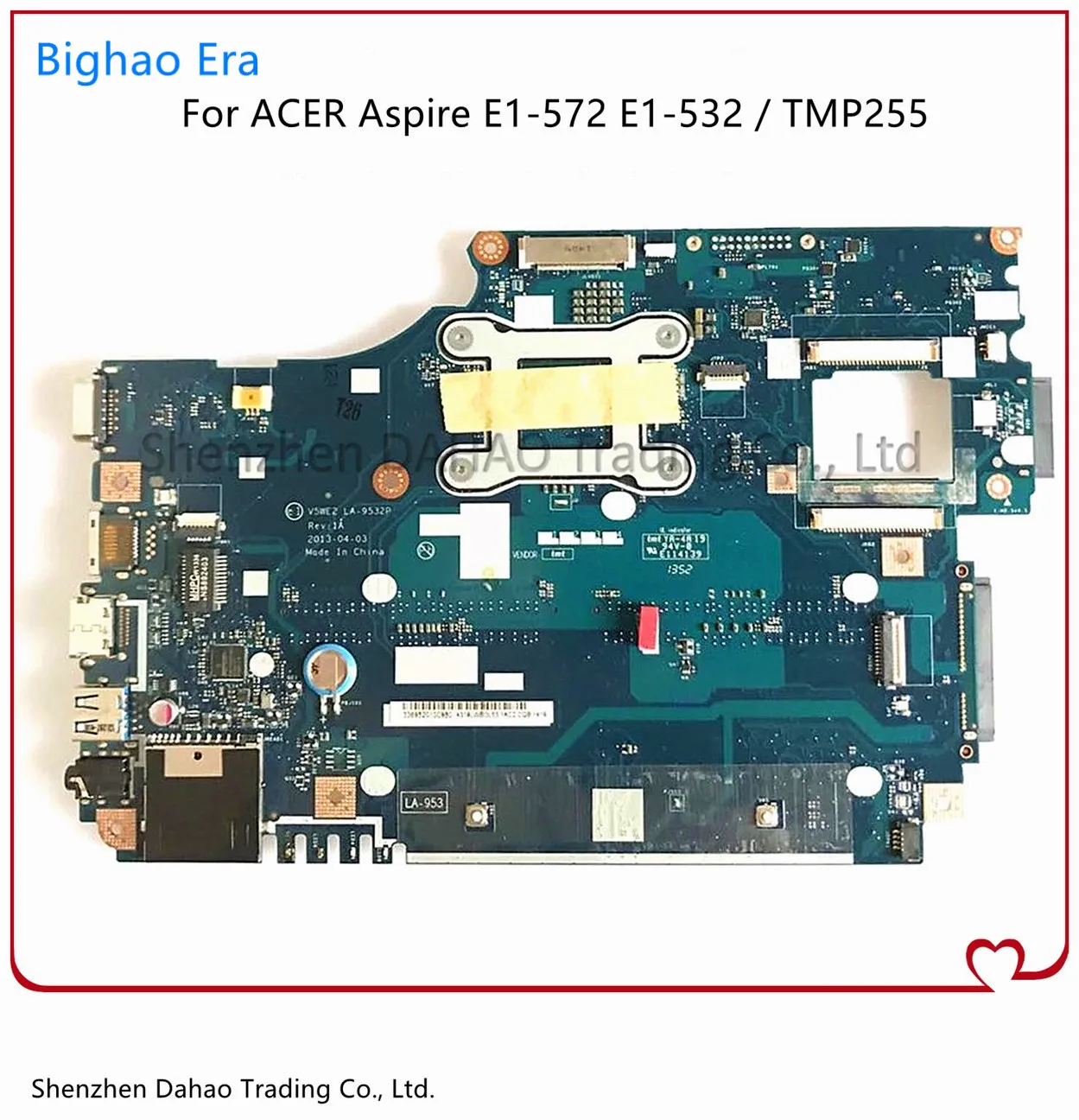para Acer Aspire E1532 E1-572 Tpm255 E1-572g Laptop Motherboard com I54200u Nbmfm1100m Ddr3l 100% Testado Inteiramente V5we2 La-9532p - Imagem 2