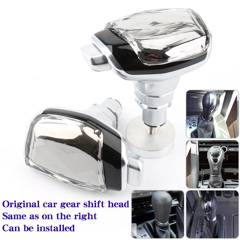 

For infiniti fx37 q60 qx80 q70 qx60 for nissan crystal gear shift knob shift lever Gearbox handle car accessories interiors