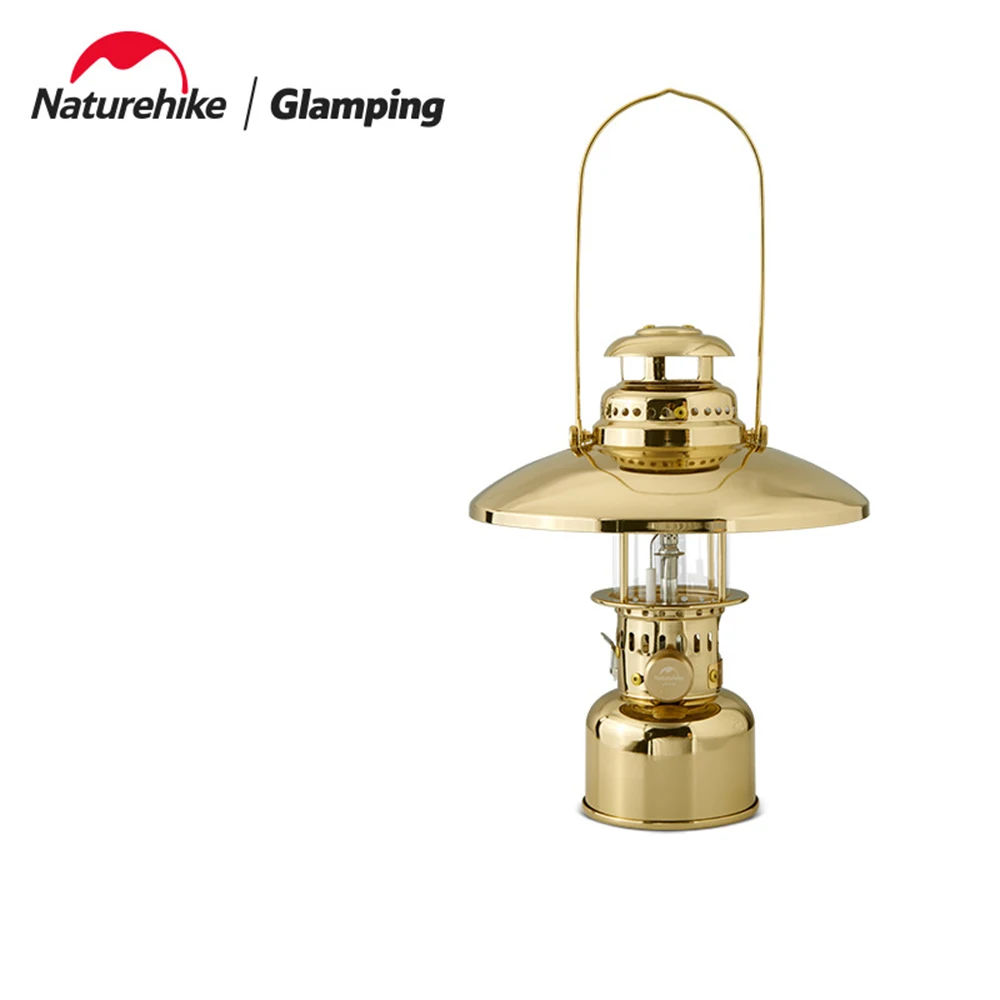 

Naturehike Retro Camping Lamp,Outdoor Gas Lantern Tent Atmosphere Butane Light,Portable Camp Picnic Hanging Lamp