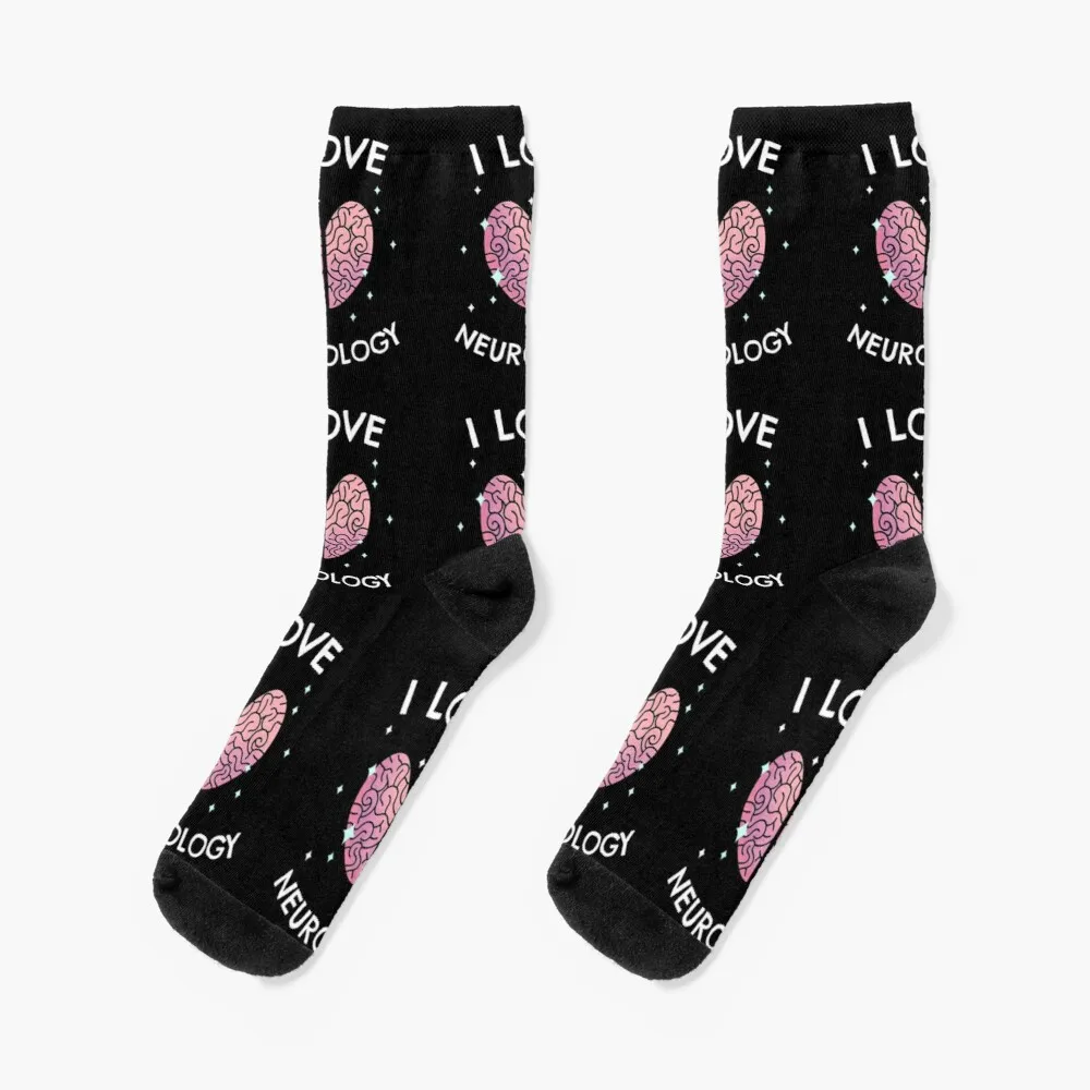 I love neurology Socks Men'S Socks Heated Socks Heating Sock