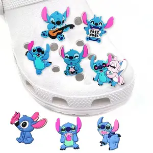 Charms Charms Crocs Lilo Stitch  Croc Shoe Charms Lilo Stitch - 1pcs Charms  Disney - Aliexpress