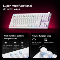MCHOSE MIX87 Multifunctional magneticaxis keyboard 87series Wired  Full Key Hot Swap Light Apollo Axis Esports Customized Gaming - Image 3