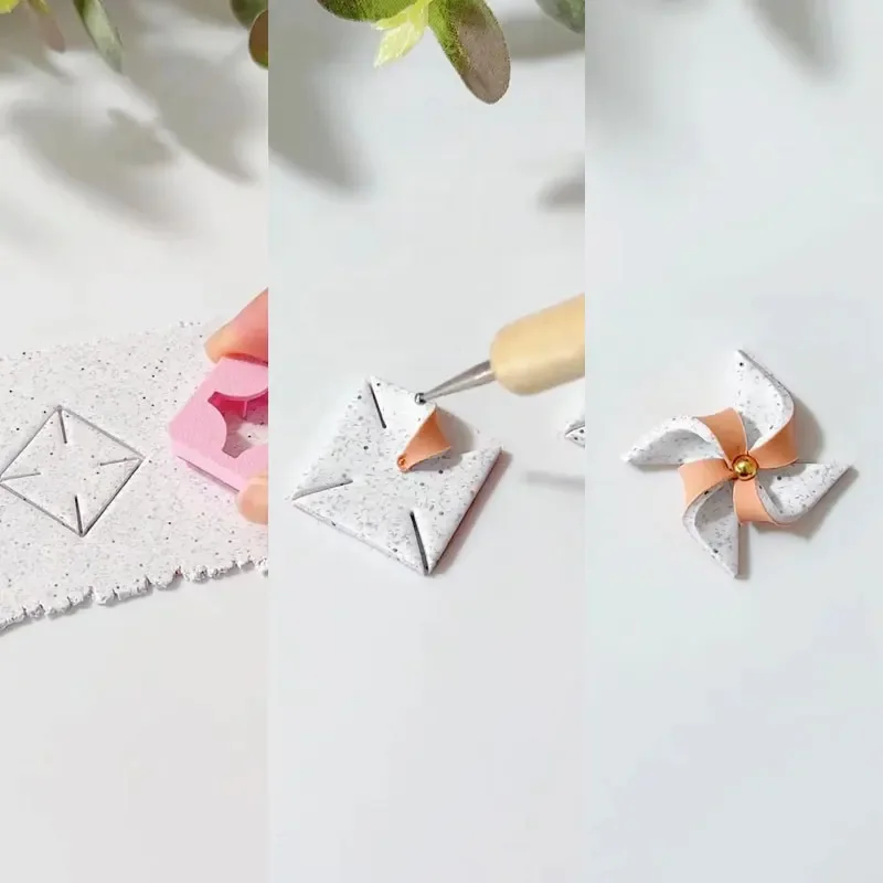 Polymer Clay Molds Pinwheel Contour/Cloud Water Drop Pottery Mold for Earrings Jewelry Decoration Making Clay Cutters polymer clay tools,pottery tools,clay sculpting tools,pottery sculpting tools,clay craft tool