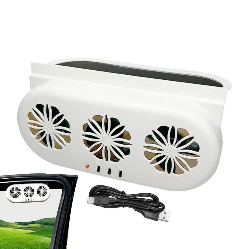 

Вытяжной вентилятор для автомобиля Vortex USB, вентиляционный вентилятор, охлаждающий вентилятор для автомобиля, эффективный вытяжной вентилятор для приборной панели