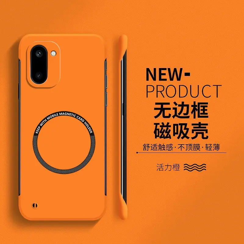 Sleek Frameless Magnetic Hard Case - Slim Shockproof Bumper Cover