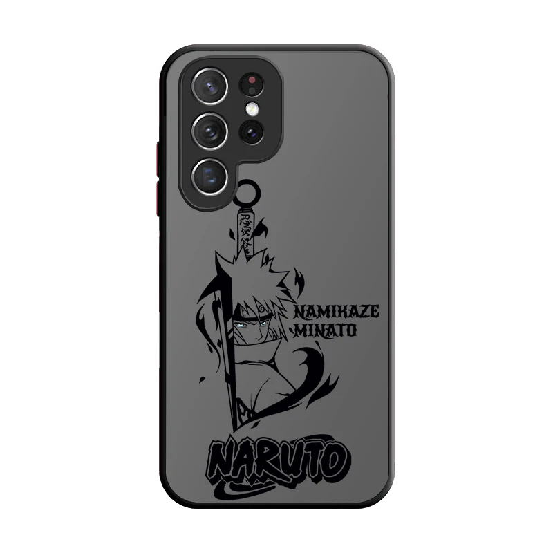 Naruto Sasuke Cool Minimalist Matte Phone Case