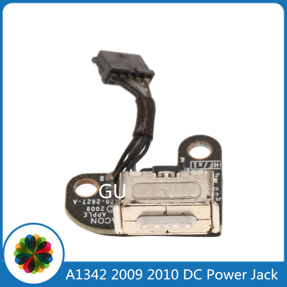 

Original A1342 Late 2009 Mid 2010 Year DC Jack Power Board 820-2627-A For MacBook Unibody 13" MC207 MC516