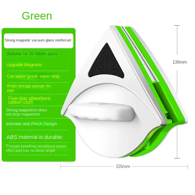 Magnetic Window Cleaner Brush for Washing Windows Wash Home Magnet Household Wiper Cleaner Glass Window Cleaning Tool