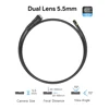 TESLONG 3.9mm 5.5mm 8mm Single/Dual/autofocus Lens Tube Camera Car Pipe Digital Inspection Borescope For NTS450A NTS300 NTS500 1