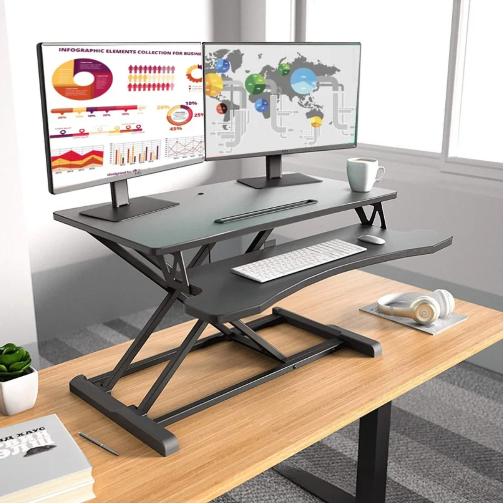 

Standing office desk,shtender adjustable computer desk, laptop desk, mobile folding workbench