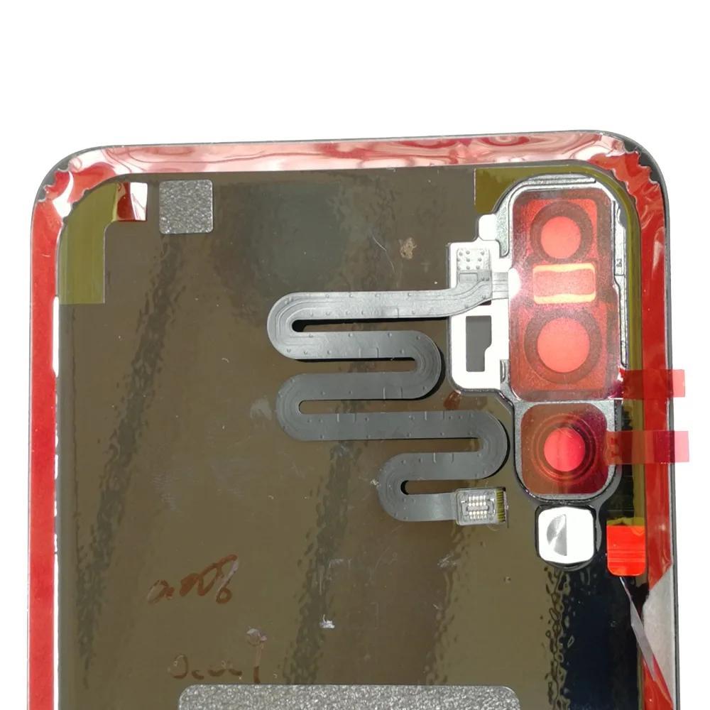 화웨이 P20 Pro CLT-AL00 CLT-L09 CLT-L29 CLT-TL00용 100% 새 제품 유리 후면 배터리 도어 커버