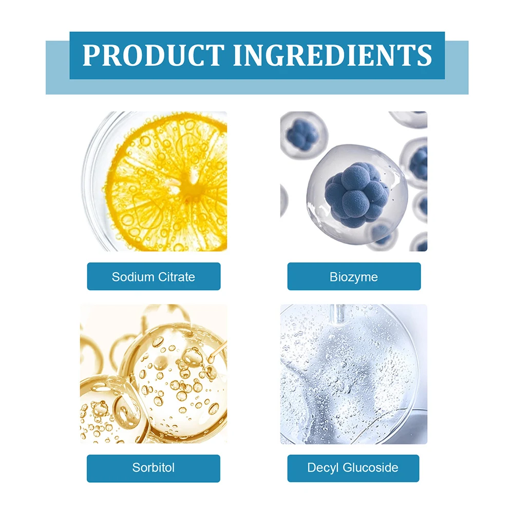 Dishwasher Cleaning Tablets Strong Oil Stain Removal Deodorizer Tablets Deep Cleaning for Dishwasher Washing Machine 6pcs/box
