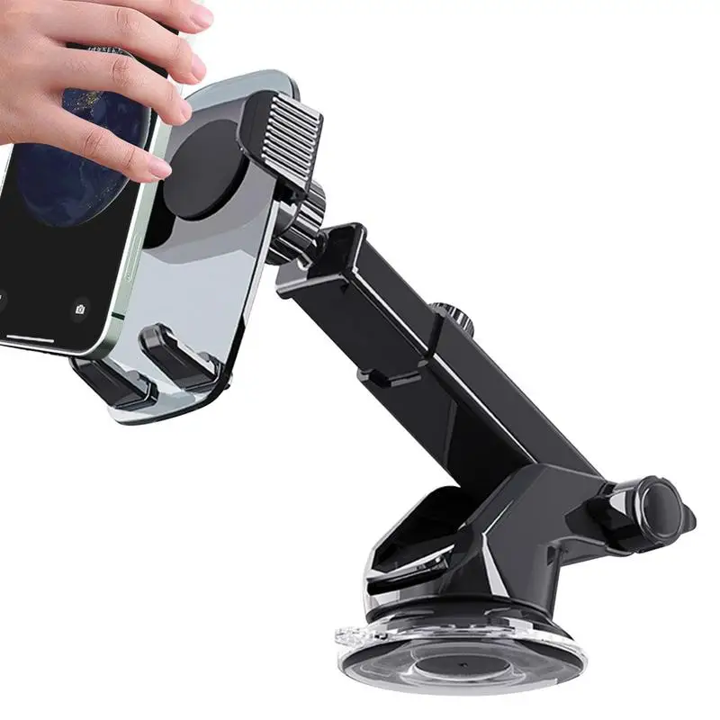 

Car Phone Holder 360 Degree Rotating Air Vent Mount Dashboard Long Arm Suction Cup Cellphone GPS Support Automobile Accessories