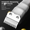 WAIKIL Hot Sell Professional Barber Hair Clipper High Quality LCD Power Display Electric Cordless Hair Trimmer All Metal 3