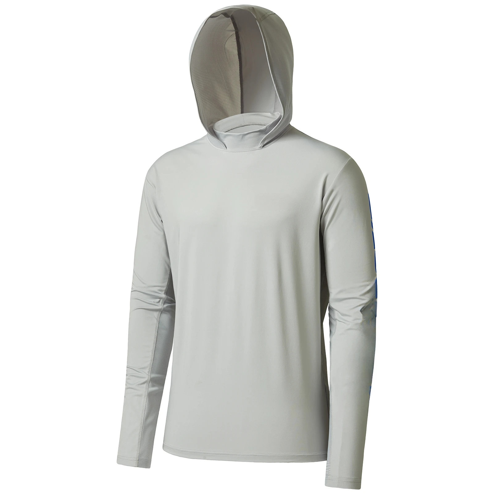 UPF 50+ Long Sleeve Hooded Fishing Shirts Winter Male Hoodies Muticolor Ourdoor Outfit