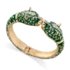 Unique Design Animal Style Statement Cuff Bracelets Bangles for Women Fashion Enamel Colorful Luxury Bracelet Bangle Jewelry 5