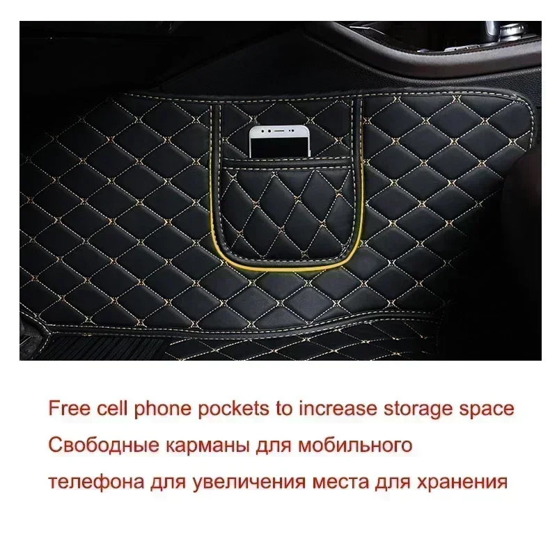 Premium Customized Car Floor Mats – All-Weather Interior Luxury Accessories