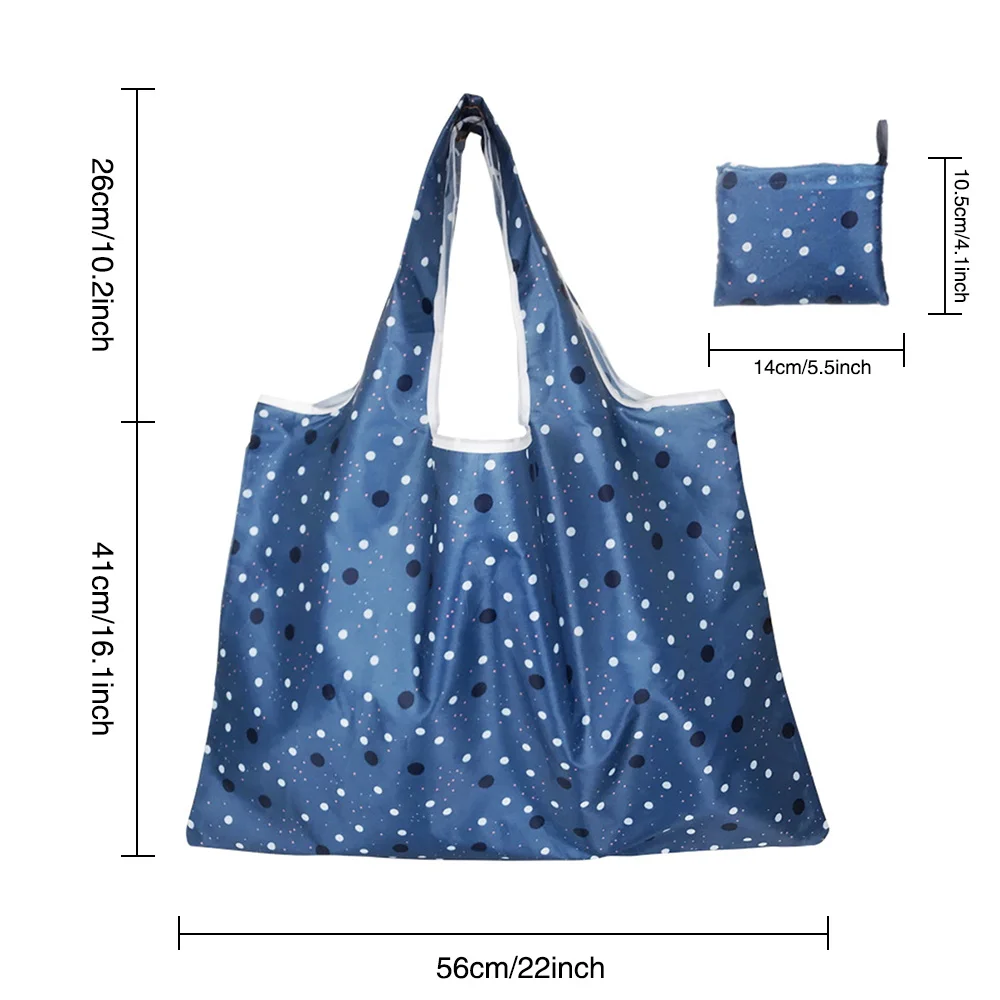 Eco-Friendly Personalized Reusable Tote Bag - Foldable, Durable, and Machine Washable