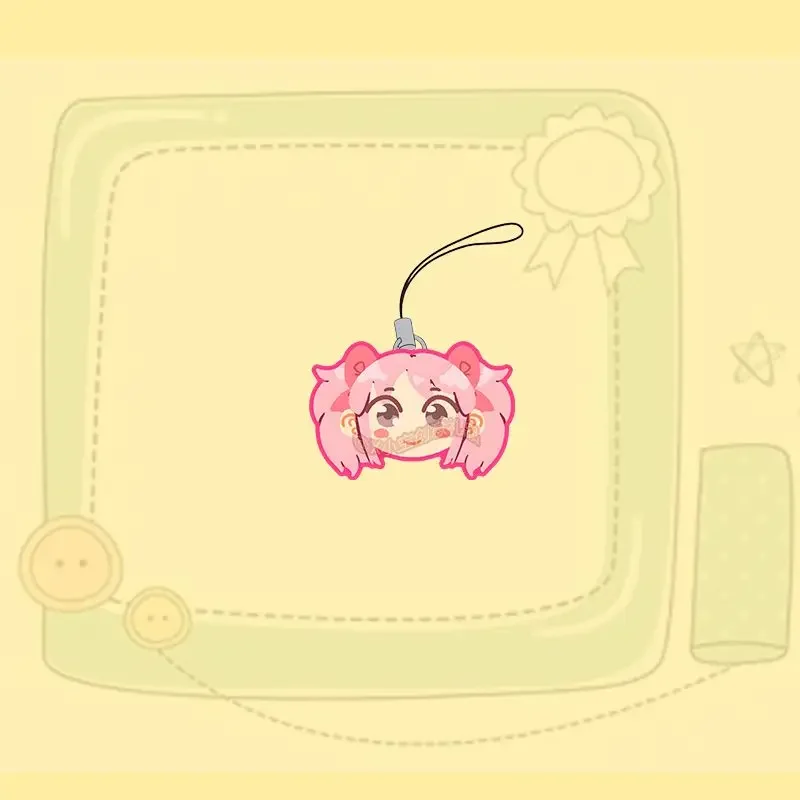 Puella Magi Madoka Magica 휴대폰 랜야드, 아케미 호무라 카나메 마도카 아크릴 가방 펜던트, 카와이 스트랩, 걸이식 로프, 친구 선물