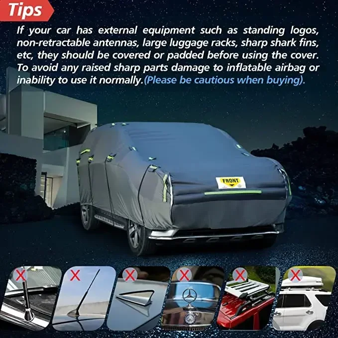 Inflatable Hail Storm Protection Car Cover Inflatable Hail Protection Folding Garage Car Cover