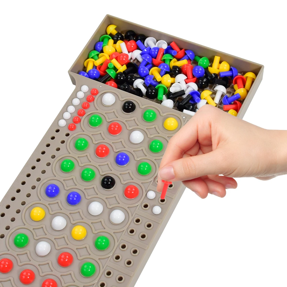 Educational Toys Math Toys Learning Puzzle Toys Teaching Aids Toys Learning Board Toy Desktop Game Toys Children's clever calculation password cracking logical thinking intellectual development desktop game toys