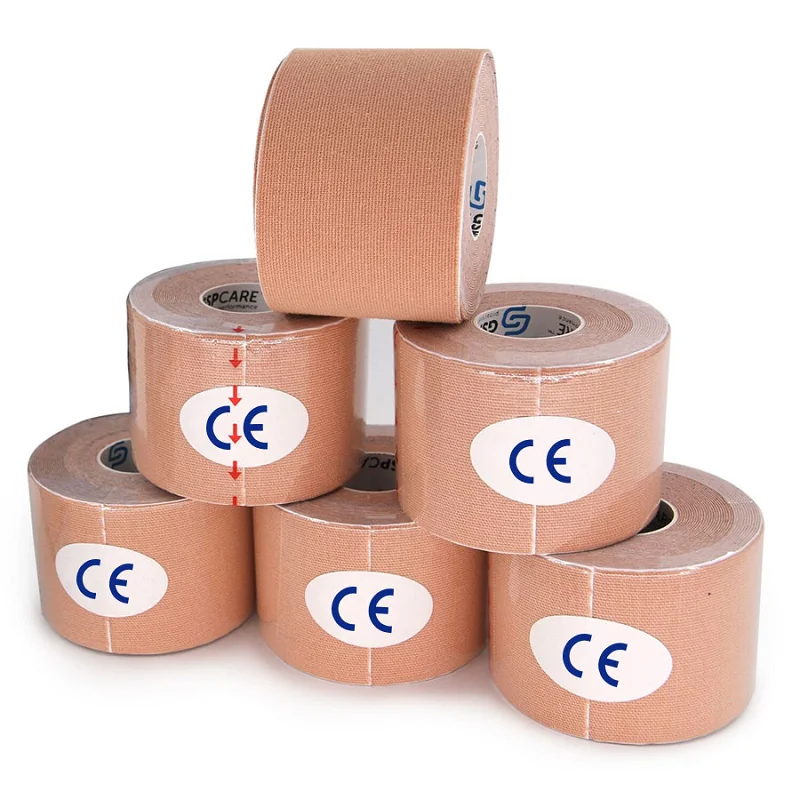 Kinesiology Tape Athletic Recovery Elastic Adhesive Muscle Pain Relief Knee Pads Water-proof Support Gym Fitness Bandage sports tape kinesiology tape self adhesive tape self adhesive bandage elastic bandage