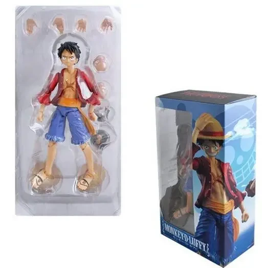 ONE PIECE Anime Figures Moveable Luffy Collection Model Toy 