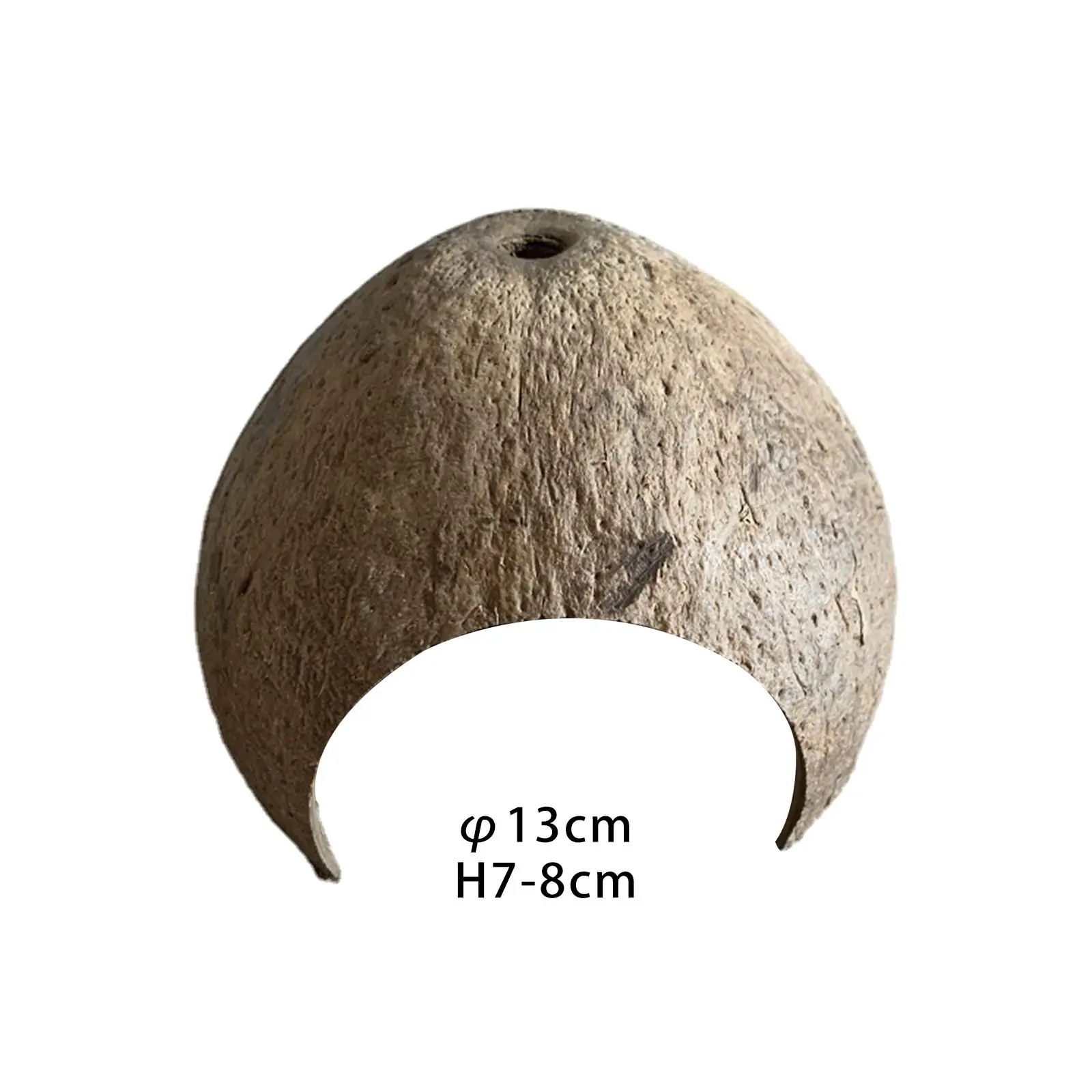 Fish Tank Ornaments Fish Tank Decorations Aquarium Ornaments Mini Landscape Ornaments Coconut Shells Hut Reptile Hideouts Shelter Aquatic Pets Breeding Fish Cave Hole Shelter For Aquarium Decoration