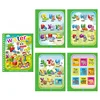 Magic Water Doloring Book Reusable Coloring Book Children's Drawing Toys Early Childhood Toys for 2-6 Years Old Girls Boys Gifts 6