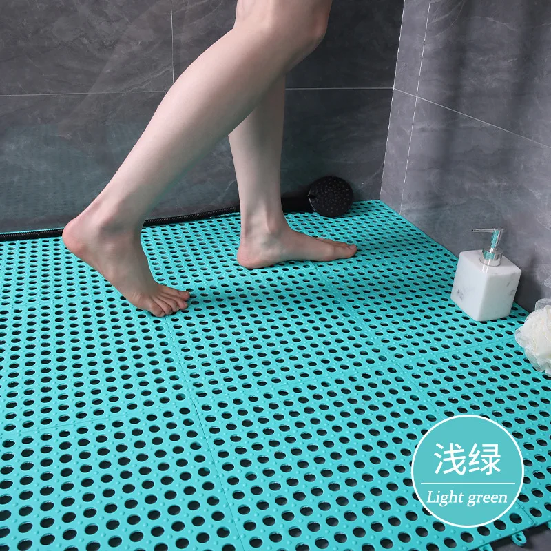 Anti-slip Splicing Floor Mat Bath Mats Toilet Shower Bathroom Kitchen Joint Mat  Rug Shower Bath Mat Carpet Hydrophobic Rug - Bath Mats - AliExpress