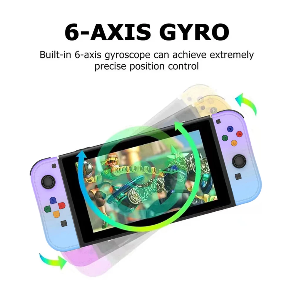 Joy Pad Joycons Gamepad For Nintendo Switch Bluetooth Wireless Controller Joystick With Trubo Video Game Consoles_voghion.com