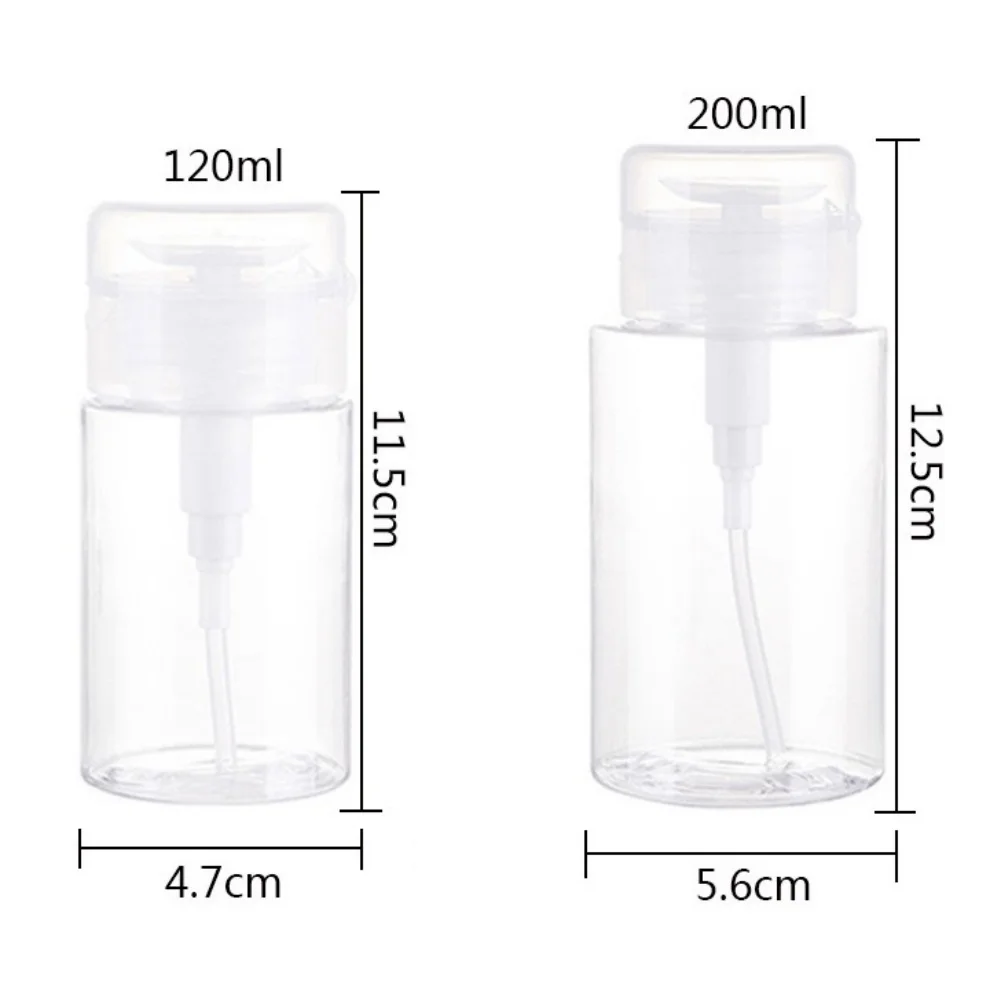 Eco-Friendly Refillable Pump Dispenser for Nail Polish and Makeup Remover