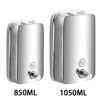 850ML/1050ML Soap Dispenser Stainless steel Wall Mount Bathroom Liquid Soap Detergent Shower Gel Storage Bottle Toilet Kitchen 1