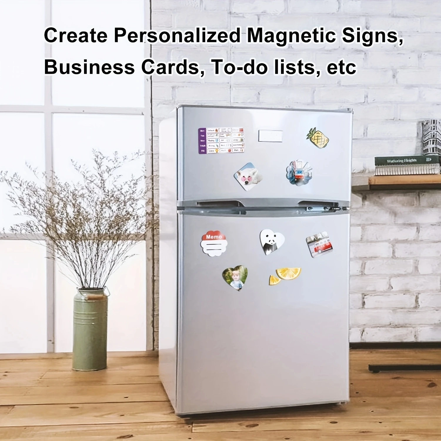 Size A4 Printable Magnetic Sheets Make Refrigerator Photo Magnet Matte Print  Paper For Inkjet Printers - AliExpress