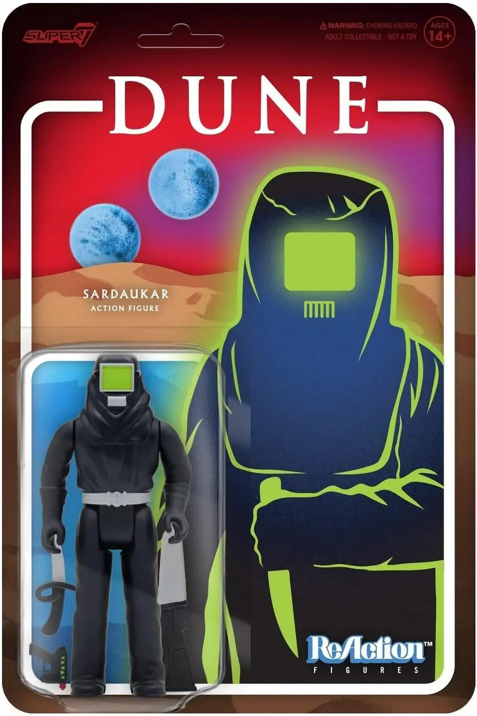 Super7 Dune ReAction Sardaukar Baron Harkonnen Stilgar Paul